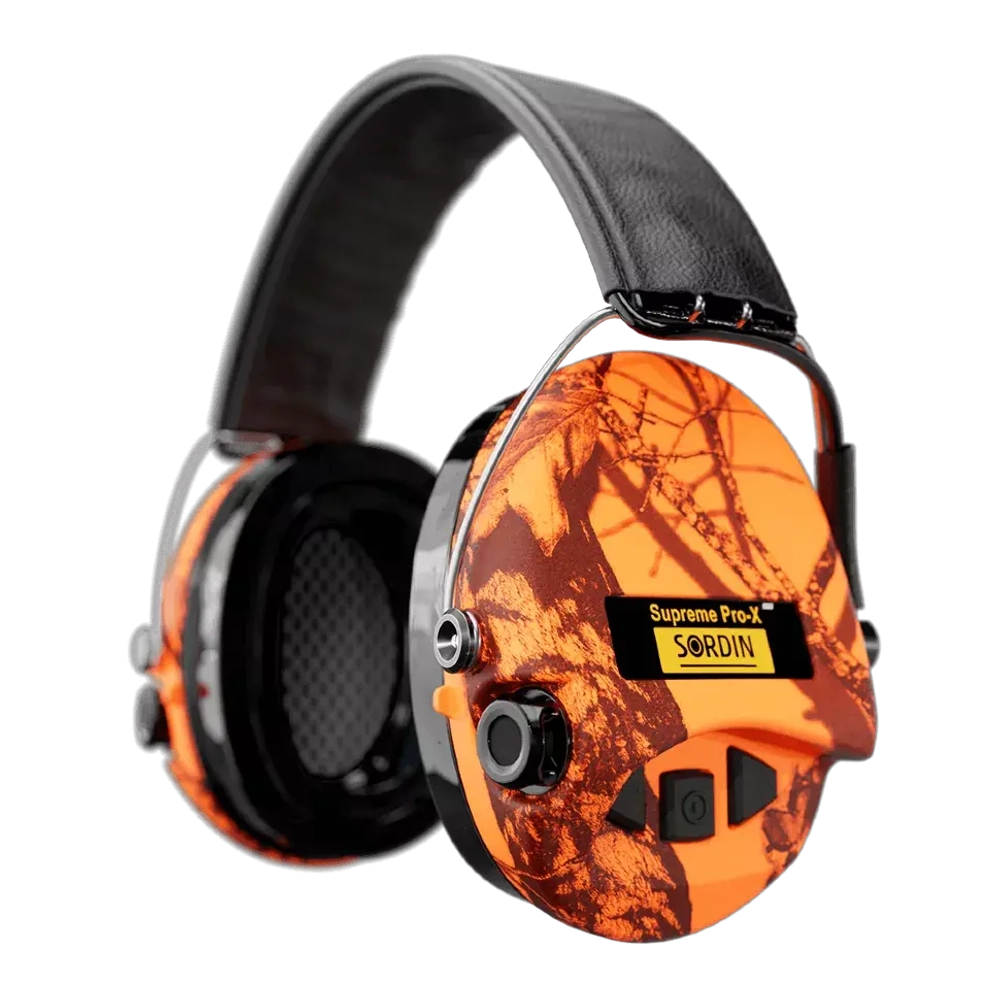 Наушники активные Sordin (MSA) Supreme Pro-X LED GEL, Blaze Camo (SOR75302-X-09-S)