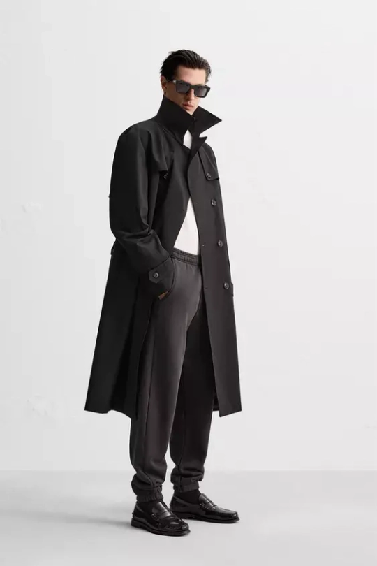 ZARA БРЮКИ-ДЖОГГЕРЫ, АНТРАЦИТОВО-СЕРЫЙ