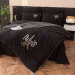 КПБ Mood of Paris на резинке MPR006, 2 спальный, 4 наволочки, простынь 160*200*35