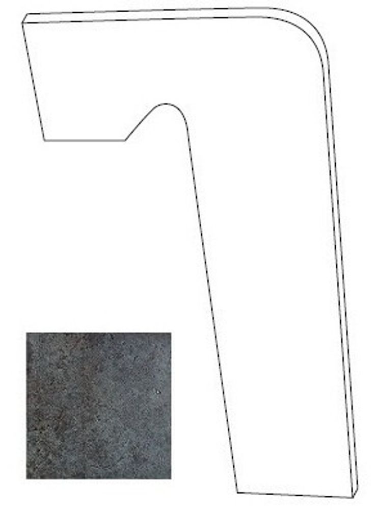 Exagres Metalica Zan. Metalica Basalt Izquierda левый 17.5x39.5