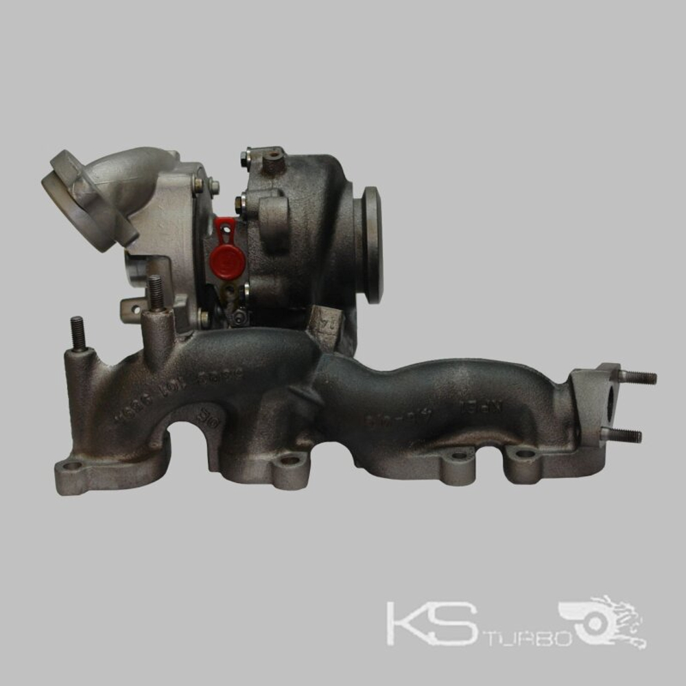Турбина 53039880137 Borg Warner для Skoda