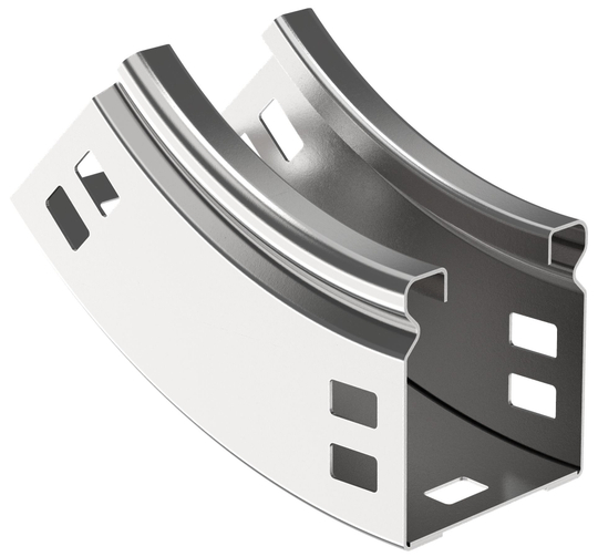 Поворот плавный 45град тип В10 50х100мм ESCA IEK