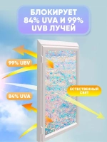 Самоклеящаяся пленка для мебели, Витражная пленка на стекло окна,60x200CM