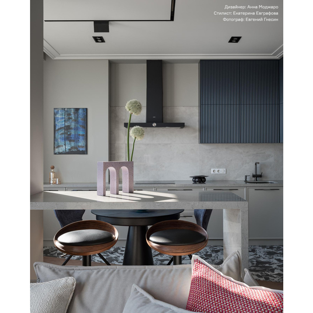 Ваза для цветов двойная acquedotto, 22 см, лиловая