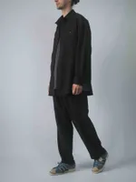 Рубашка Sashina Oversize черная