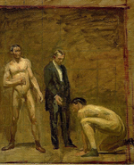 Thomas Eakins (1844-1916) - эротическое искусство американского художника Томаса Икинса. 18+