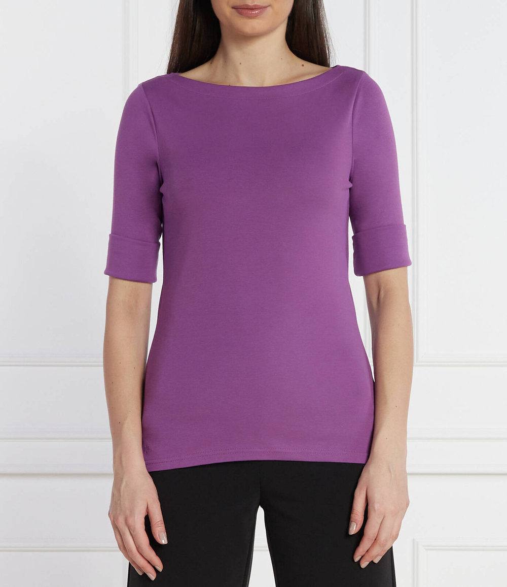 Блузка LAUREN RALPH LAUREN - фиолетовый(200654963)