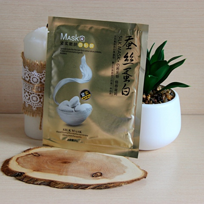 Омолаживающая тканевая маска с протеинами шелка