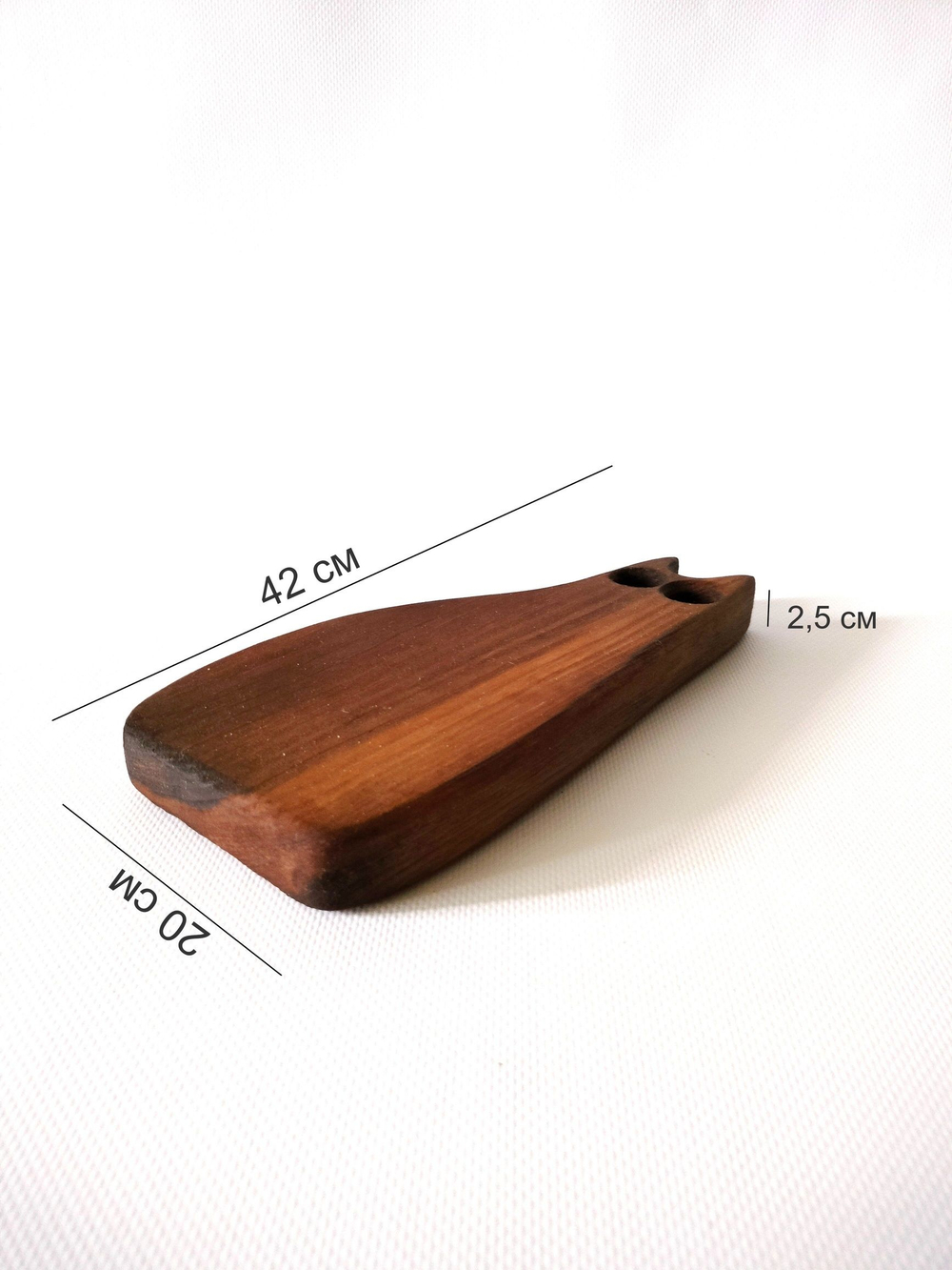 Доска разделочная из дерева сервировочная