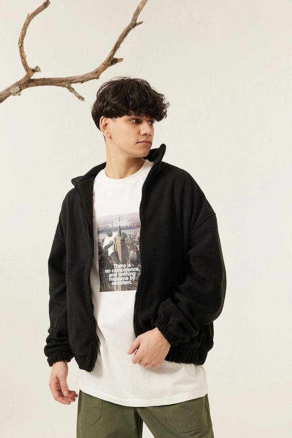 Куртка Флисовая FCF Logo Jacketvol.2 черная - фото 4