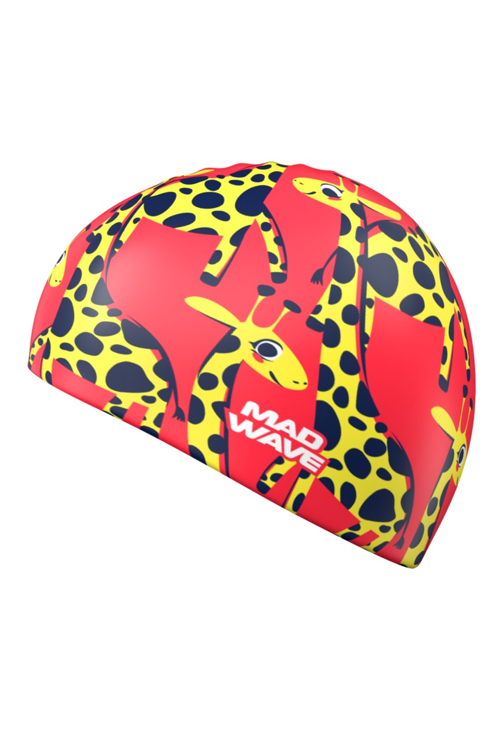 СИЛИКОНОВАЯ ШАПОЧКА MADWAVE GIRAFFES