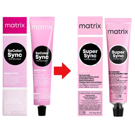 Matrix Super Sync 11P Очень светлый блондин жемчужный 90 мл