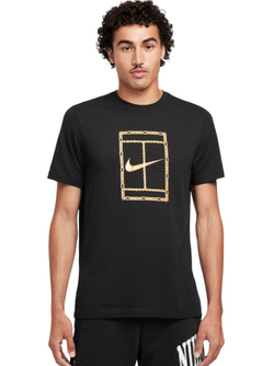 Мужская теннисная футболка Nike Court Dri-Fit - черный