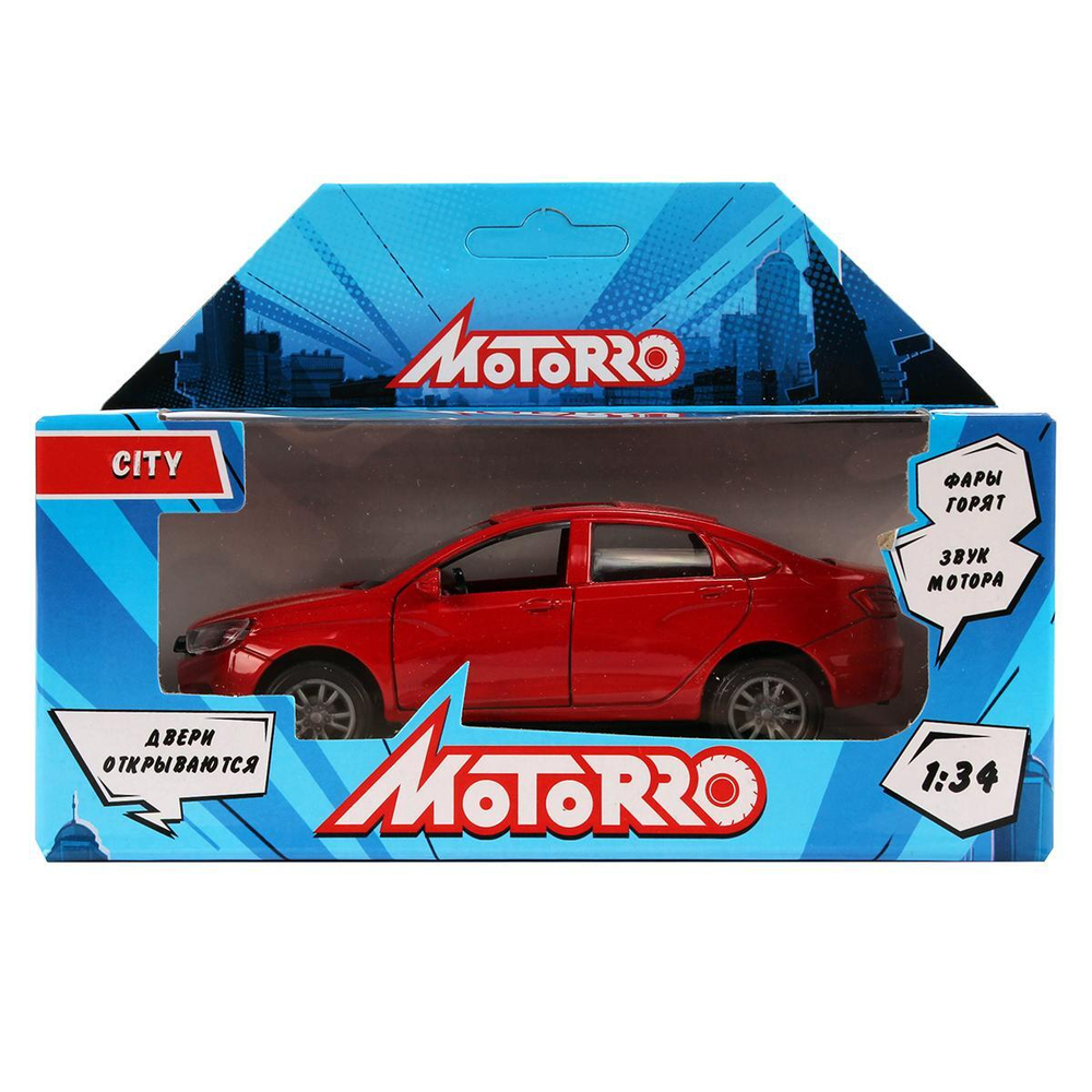 Модель ин. мет. 1:34, откр.двери, свет/звук, HL1133-1 (Motorro)