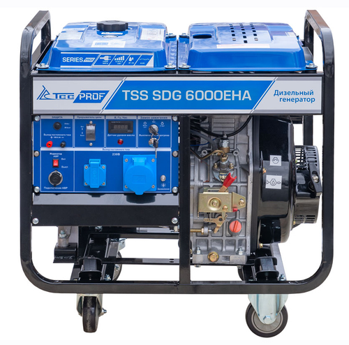 Дизельный генератор ТСС SDG 6000EHA с АВР