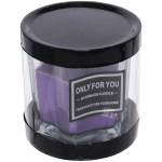 Свеча «Little Star» 7*7,5см в подсвечнике, в подарочной коробке, цвет фиолетовый LBB