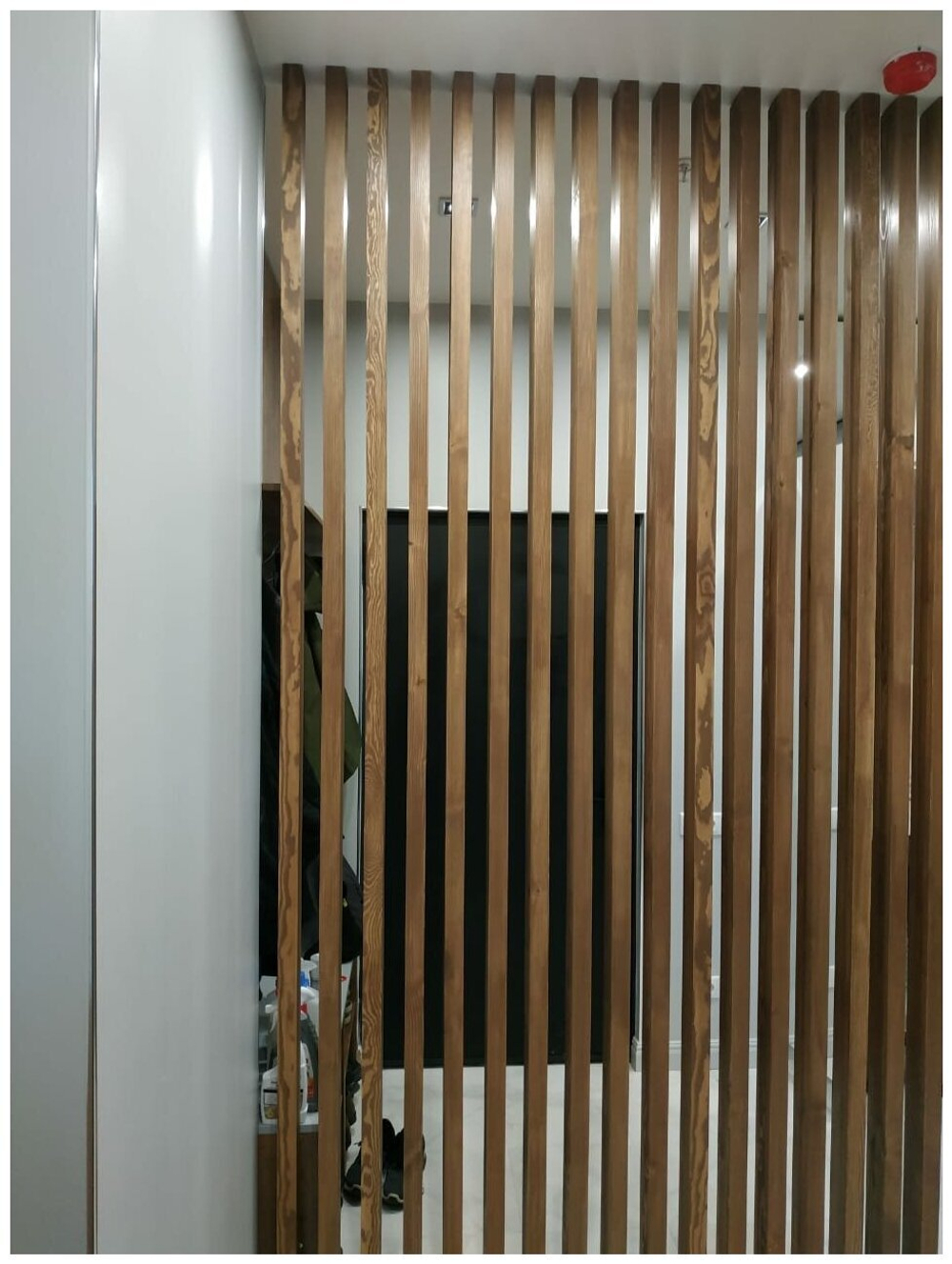 Декоративный брус 40х80х3000мм для реечной перегородки