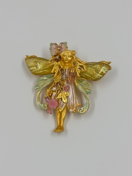 Брошь-кулон Фея Kirks Folly