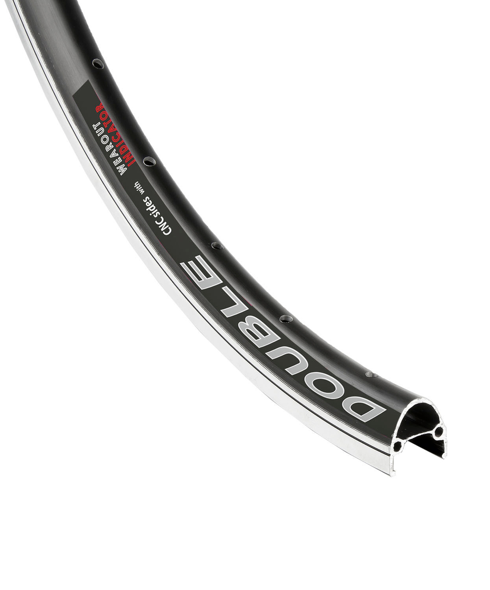 Обод 27.5" двойной с инд. износа (584х24,5/19х18мм 36отв.) черный (10) VENTURA-DOUBLE