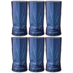 Набор стаканов из 6шт "Roch" блюберри 450мл