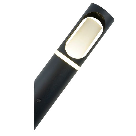 Светильник садово-парковый Feron DH1121, 15W, на стену вверх, GU10 230V, черный 51234