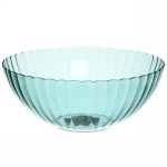 Салатник пластиковый «Мадлен» 23*9см ромашка, морская волна