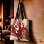 Сумка шоппер с принтом Danganronpa