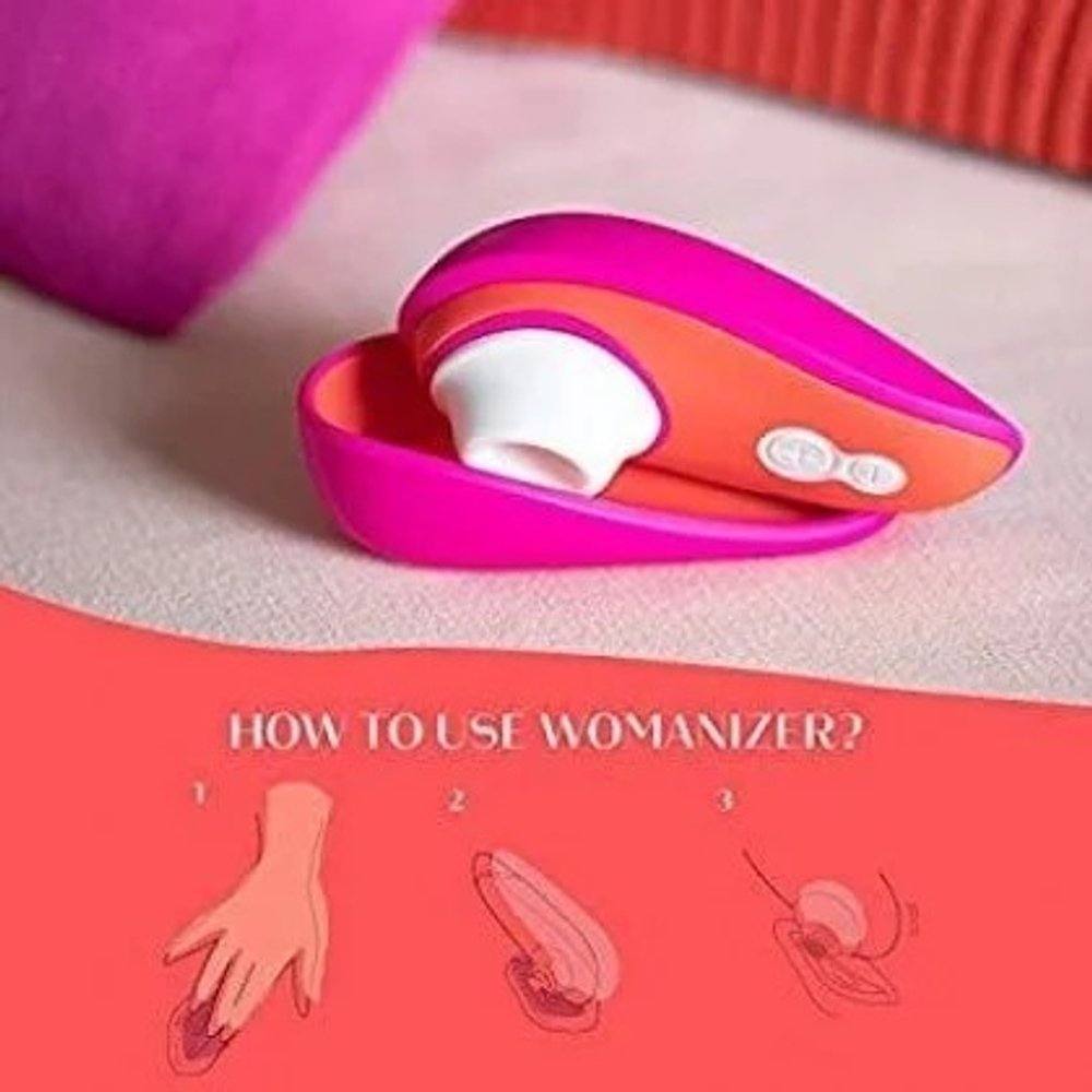 Womanizer Liberty Lily Allen – вакуумный стимулятор клитора, лимитированная серия