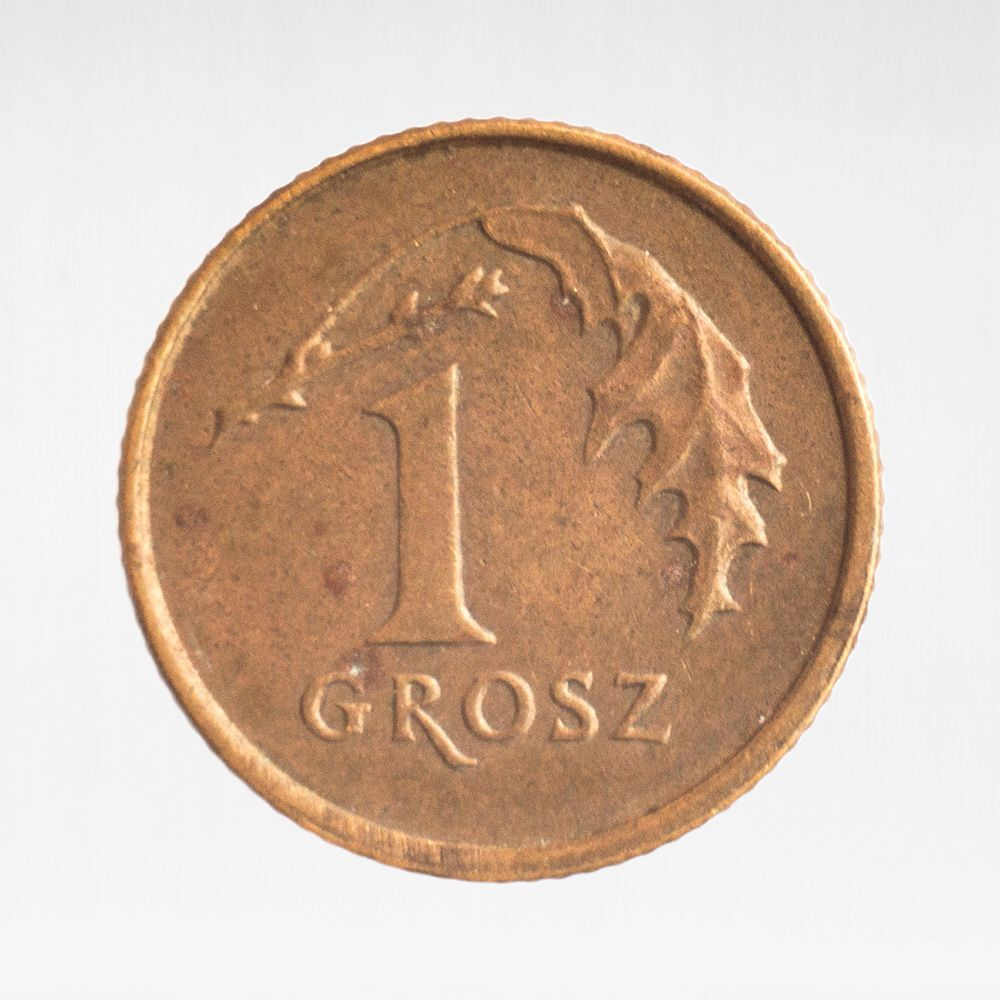 Poland, 1 Grosz, 1990, VF