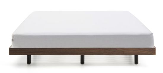 Основание кровати Norlen La Forma из орехового шпона с темной отделкой для матраса 180 x 200