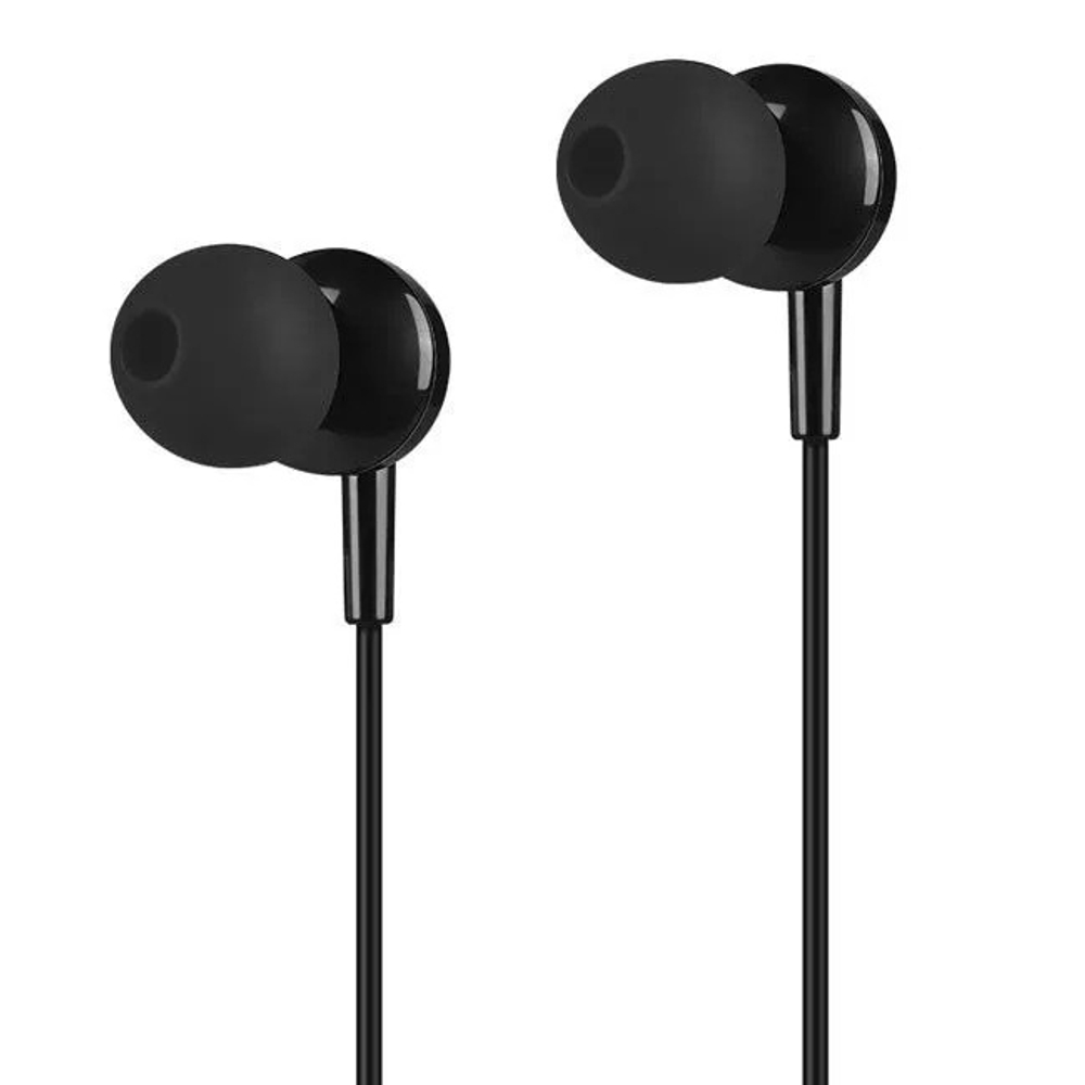 Гарнитура "3,5 мм" Jack Hoco M14 (вакуумные) Черный