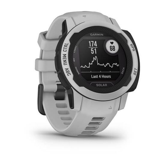 Спортивные прочные часы Garmin Instinct 2S, Solar, Mist Gray, 010-02564-01