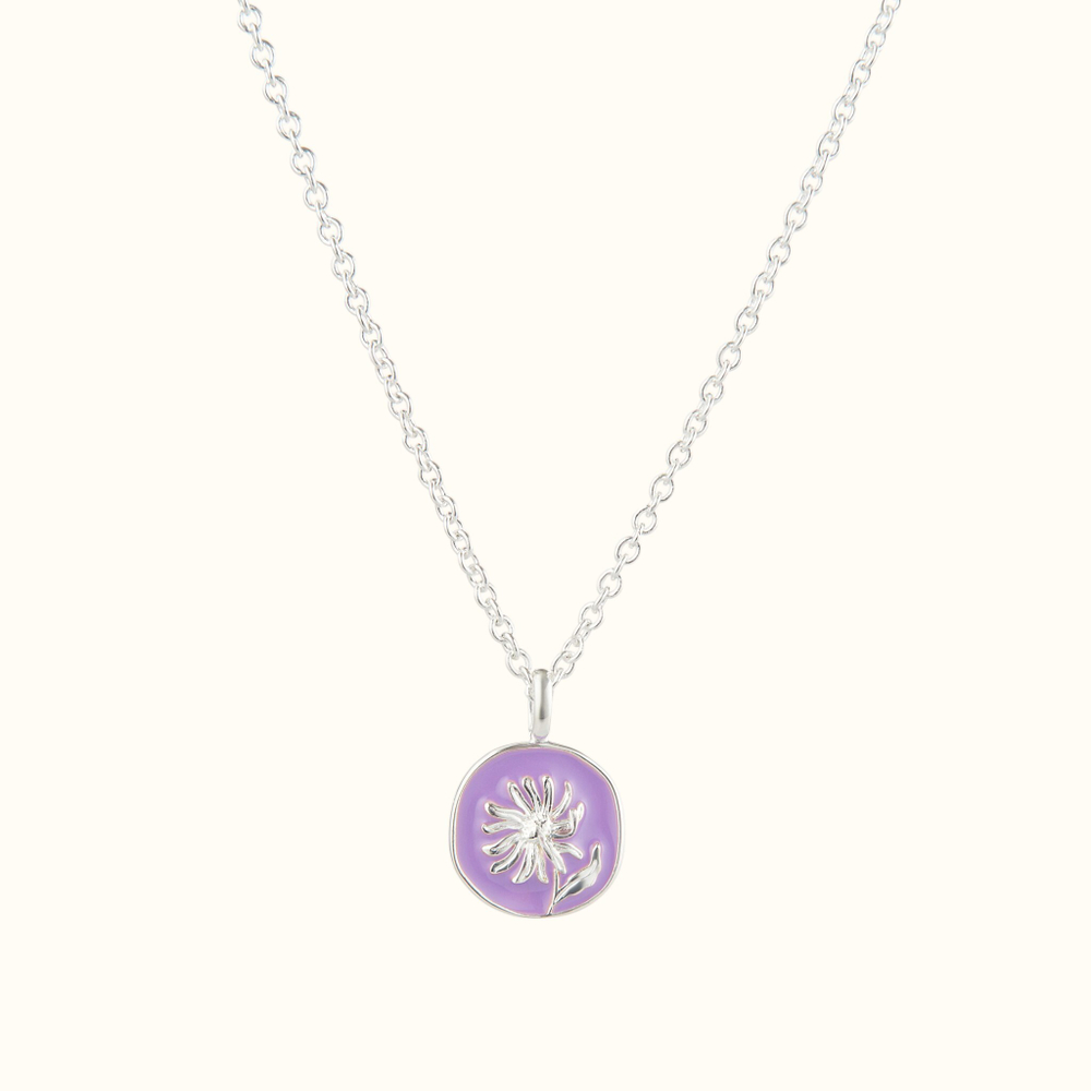 Колье Cornflower Purple