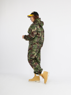 Костюм для активного отдыха Prival Ветровлагозащитный, женский, хаки + кмф Кукла