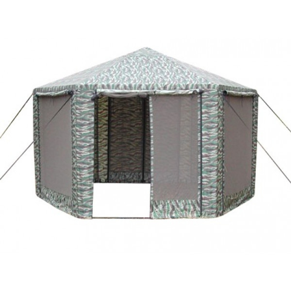Шатер Митек «Пикник-шестигранник» камуфлированный