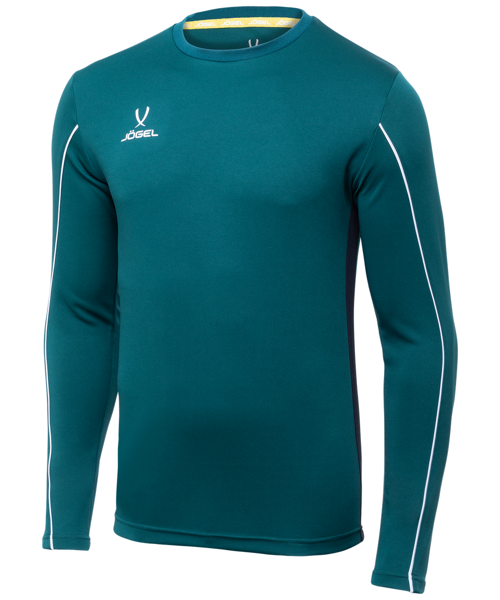 Футболка вратарская CAMP GK Padded LS, зеленый/черный/белый
