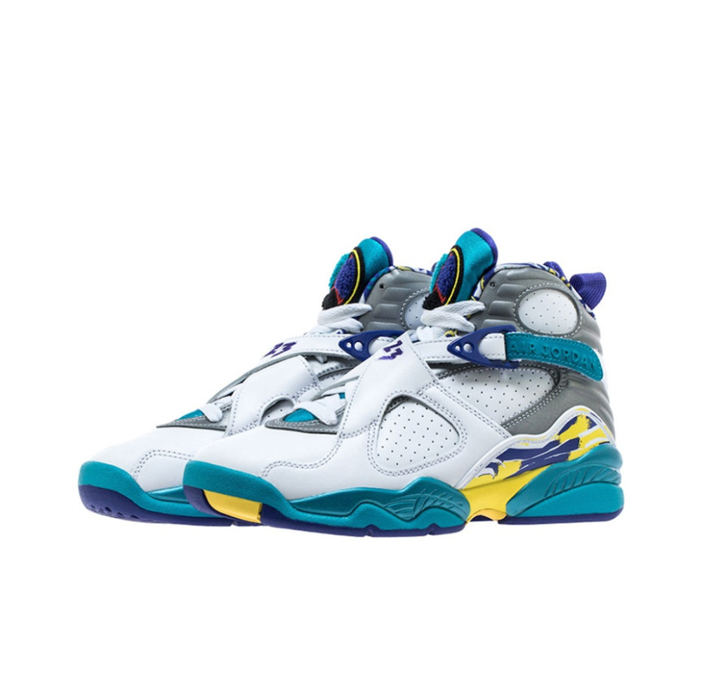 Air Jordan 8 Retro White Aqua CI1236 100 0 insneaker.ru