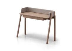 Консоль Basic 120*45 см (натуральный дуб, бежевый экокожа)