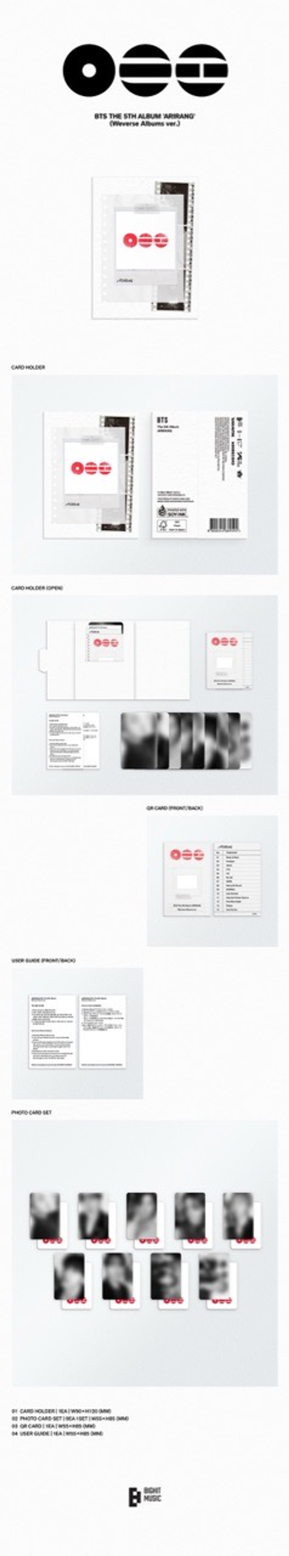 Альбом BTS - ARIRANG (Weverse Albums ver.)