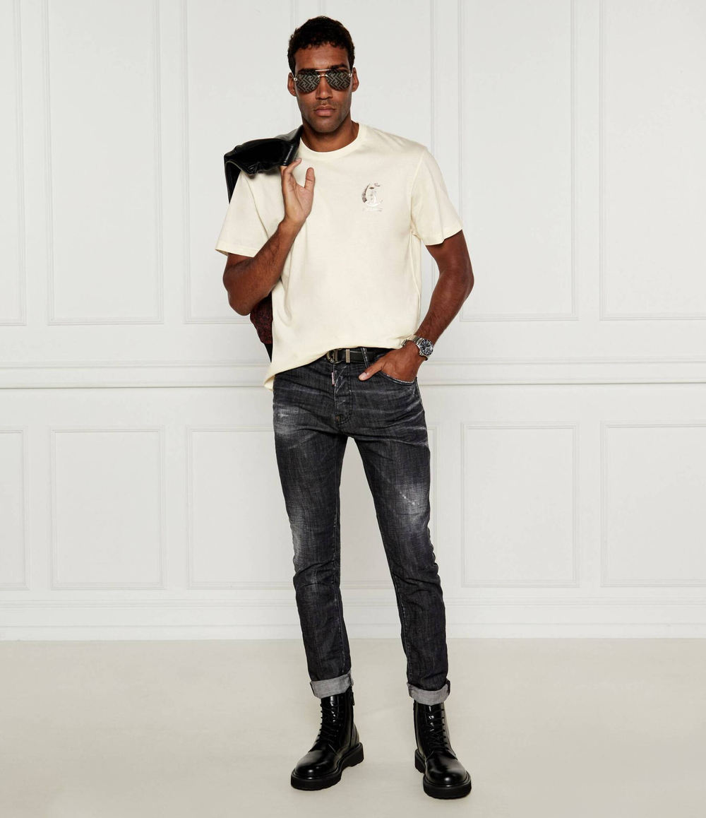 Футболка Just Cavalli - экрю(77OAHT02CJ500)