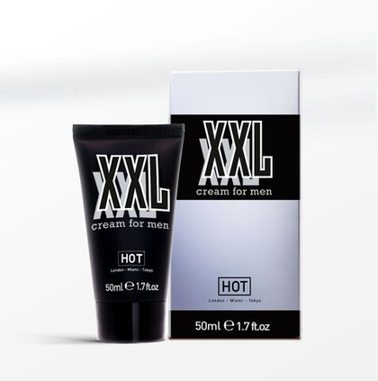 HOT XXL - Крем увеличивающий объем пениса для мужчин, 50 мл