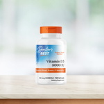 Doctor's Best, витамин D3, 125 мкг (5000 МЕ), 720 капсул