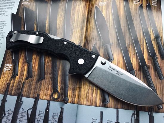 Складной нож Cold Steel 62RQ 4 Max Scout c клинком из стали AUS-10A, рукоять Grivory (Griv-Ex)