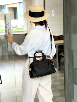 женская сумка на плечо из натуральной кожи