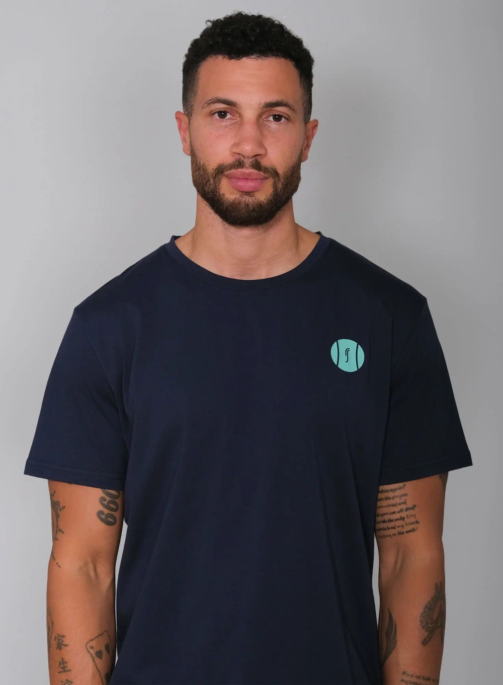 Мужская футболка RS Paris Cotton Navy/Ace Blue (231M003926/313)