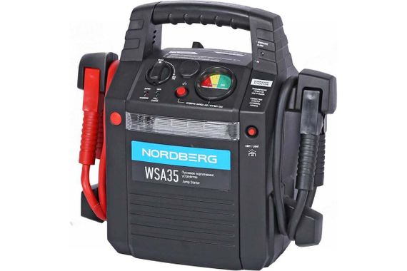 Пусковое портативное устройство 12/24 В, 2*22 А·ч NORDBERG WSA35