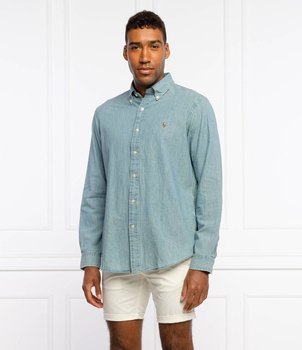 рубашка POLO RALPH LAUREN - голубой(710792042)