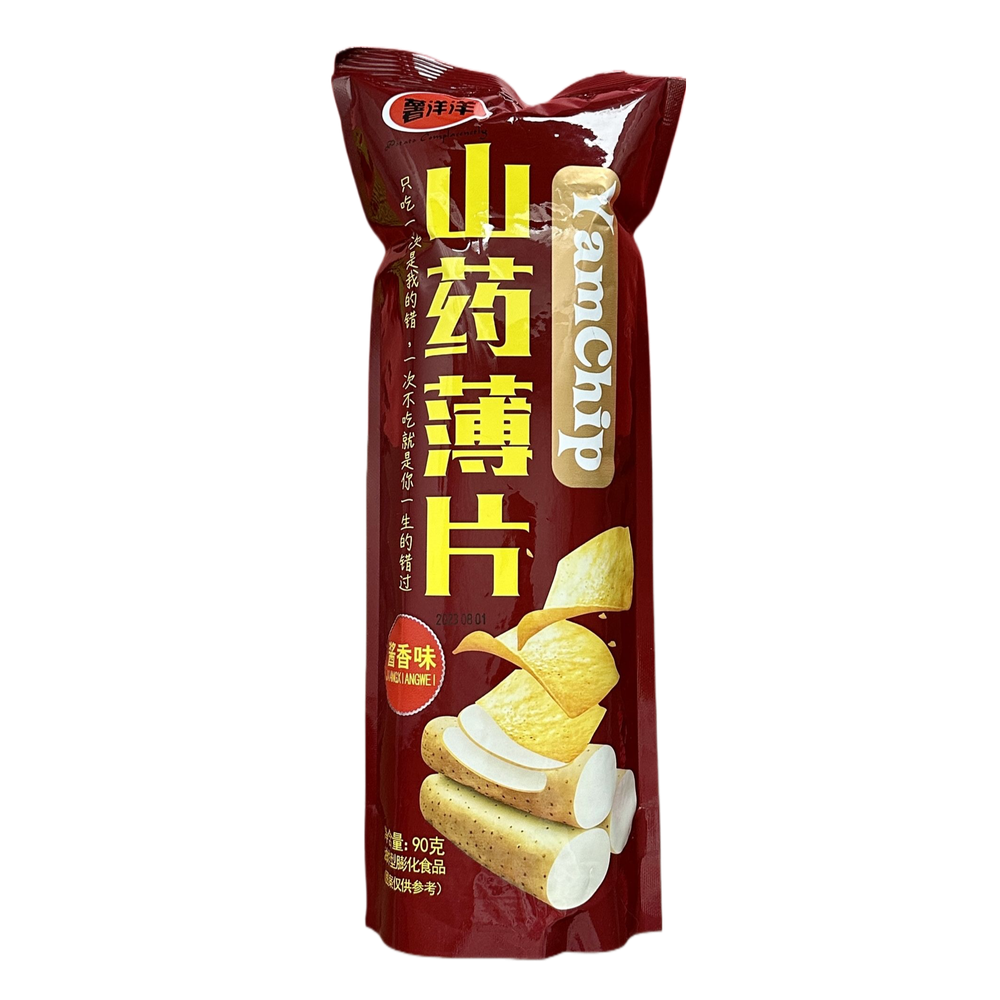 Чипсы YamChip XIANGCONGWEI вкус соевого соуса (коричневые) 90 г