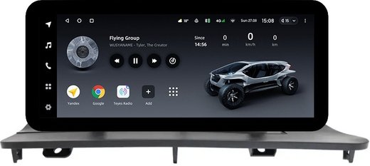 Магнитола для Lexus RX200t, RX300, RX350, RX450h AL20 2015-2019 (взамен 12.3" ШГУ с мышкой и 360) - Teyes LUX ONE ROUND монитор 12.3" на Android 10, TS10, CarPlay, 4G SIM-слот