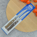 Нож для стейка 12,5см Tramontina Tradicional, гладкий (2шт в блистере)